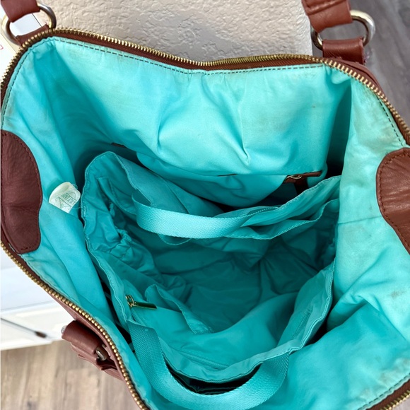 Brown Leather Tote Bag - Picture 4 of 5